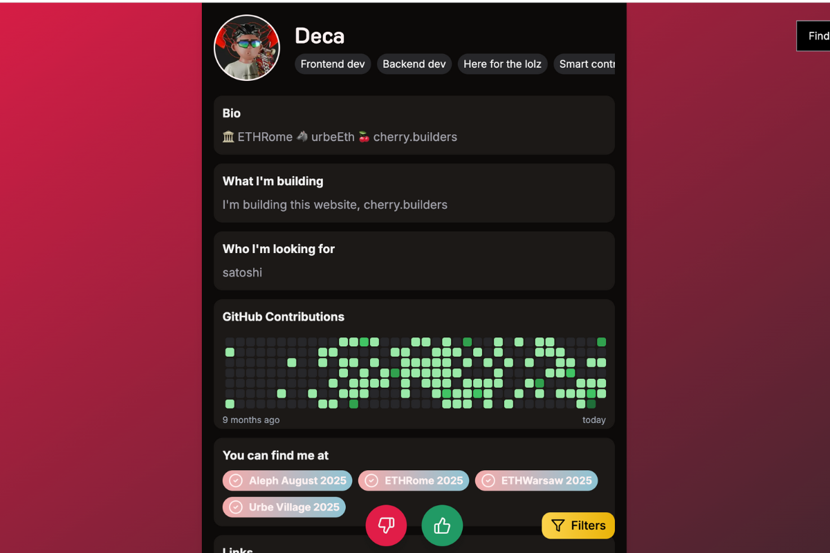 Cherry - Farcaster Mini Apps screenshot
